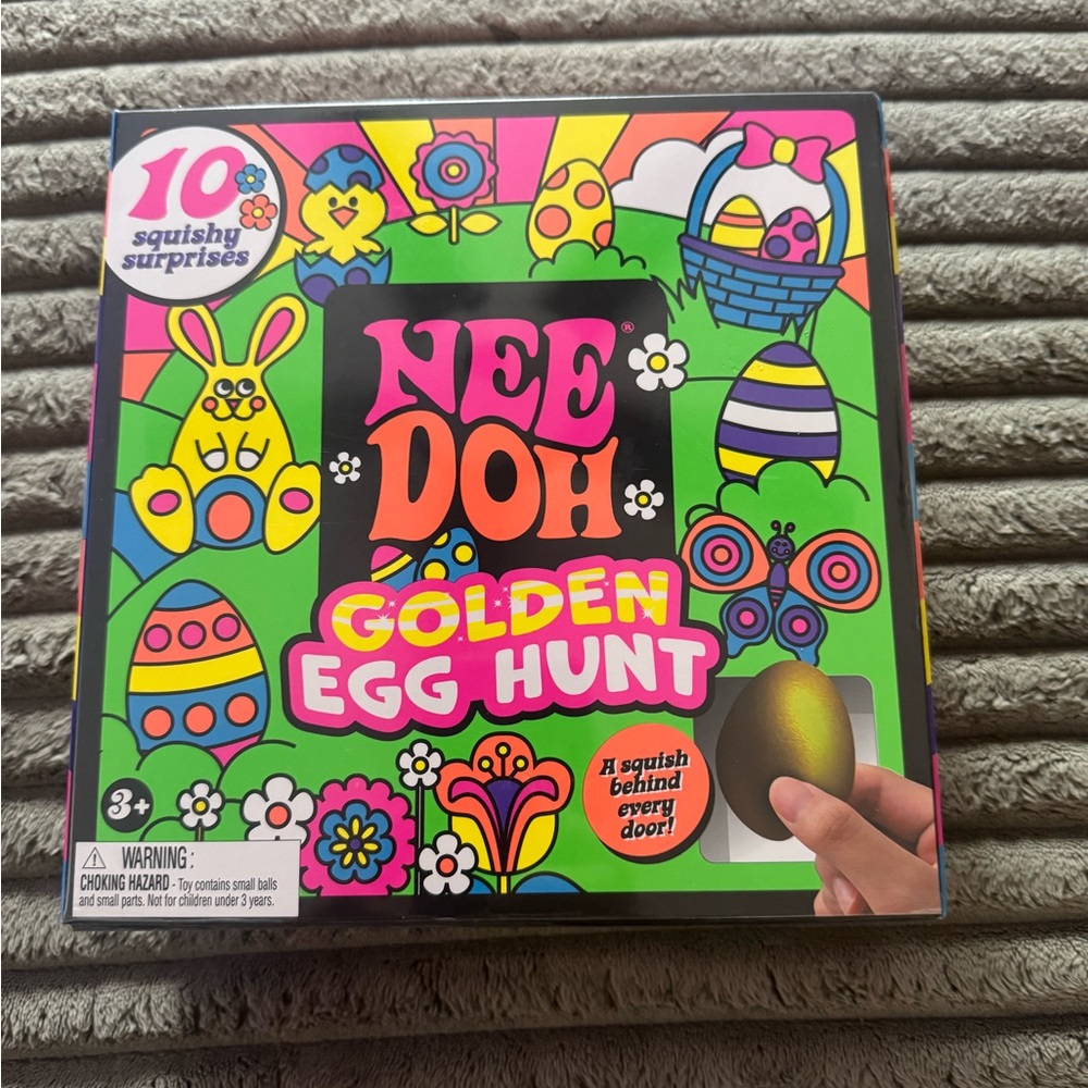 NeeDoh Golden Egg Hunt Kids Puzzle Game